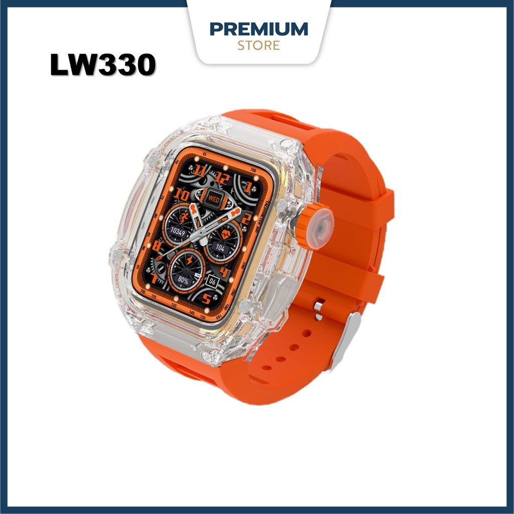 Smartwatch LW330 1.91" Smartwatch  NFC Wireless Charging Jam Tangan