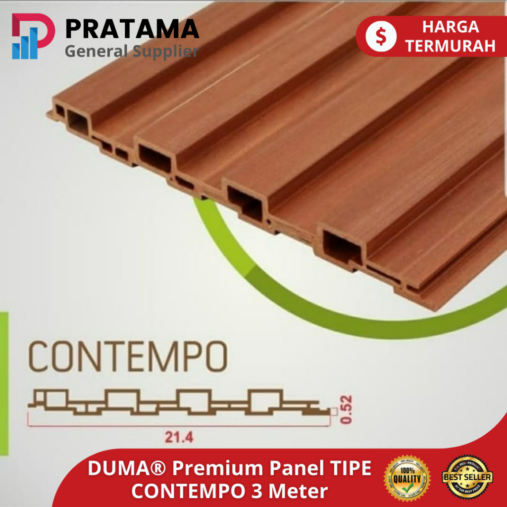 DUMA® PANEL WPC TIPE CONTEMPO 3M C2 | surabaya
