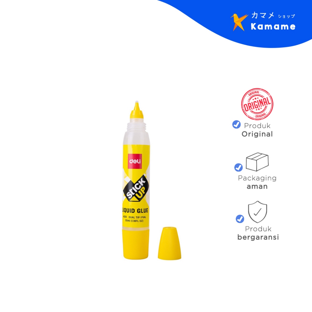 

Deli Liquid Glue - Transparent Stick Up 35ml A21310 - Kamame