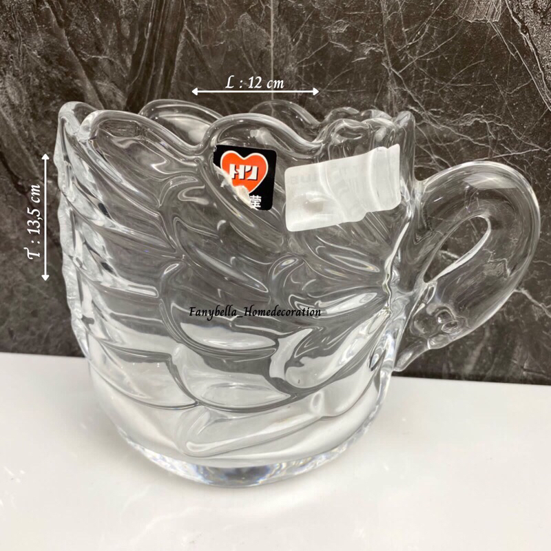 Pajangan Kristal Kaca Permen Candy Jar Mewah Import Souvenir Dekorasi Rumah