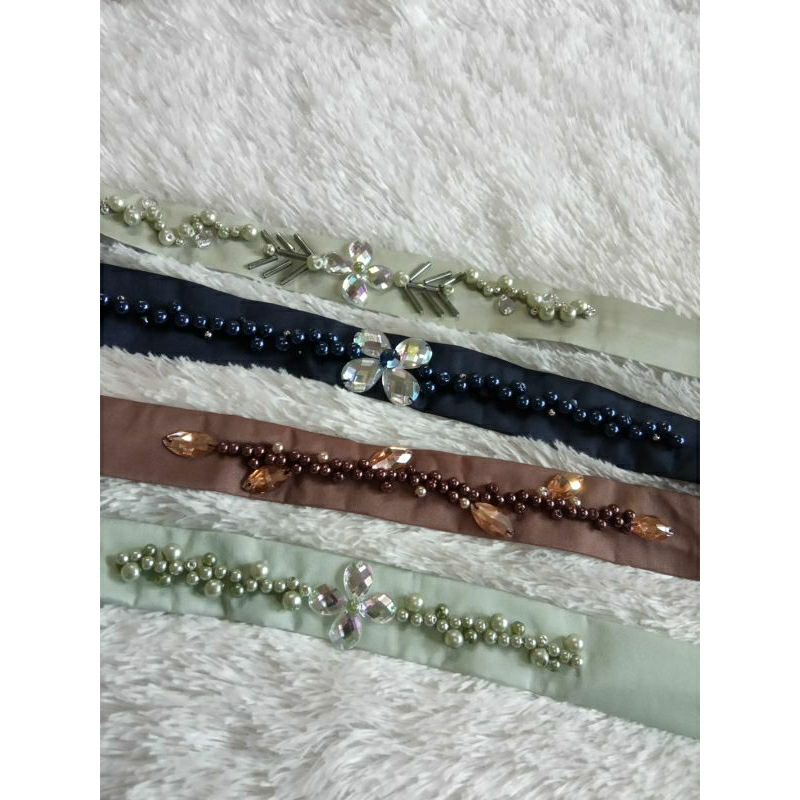 Obi belt payet kebaya modern