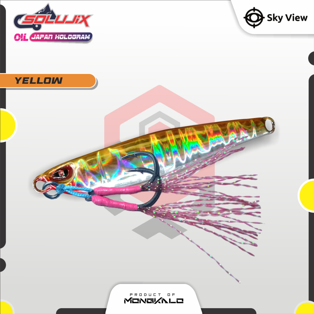 Mongkalo Solujix Minyak noGID noMotif Candy 30 Kuning