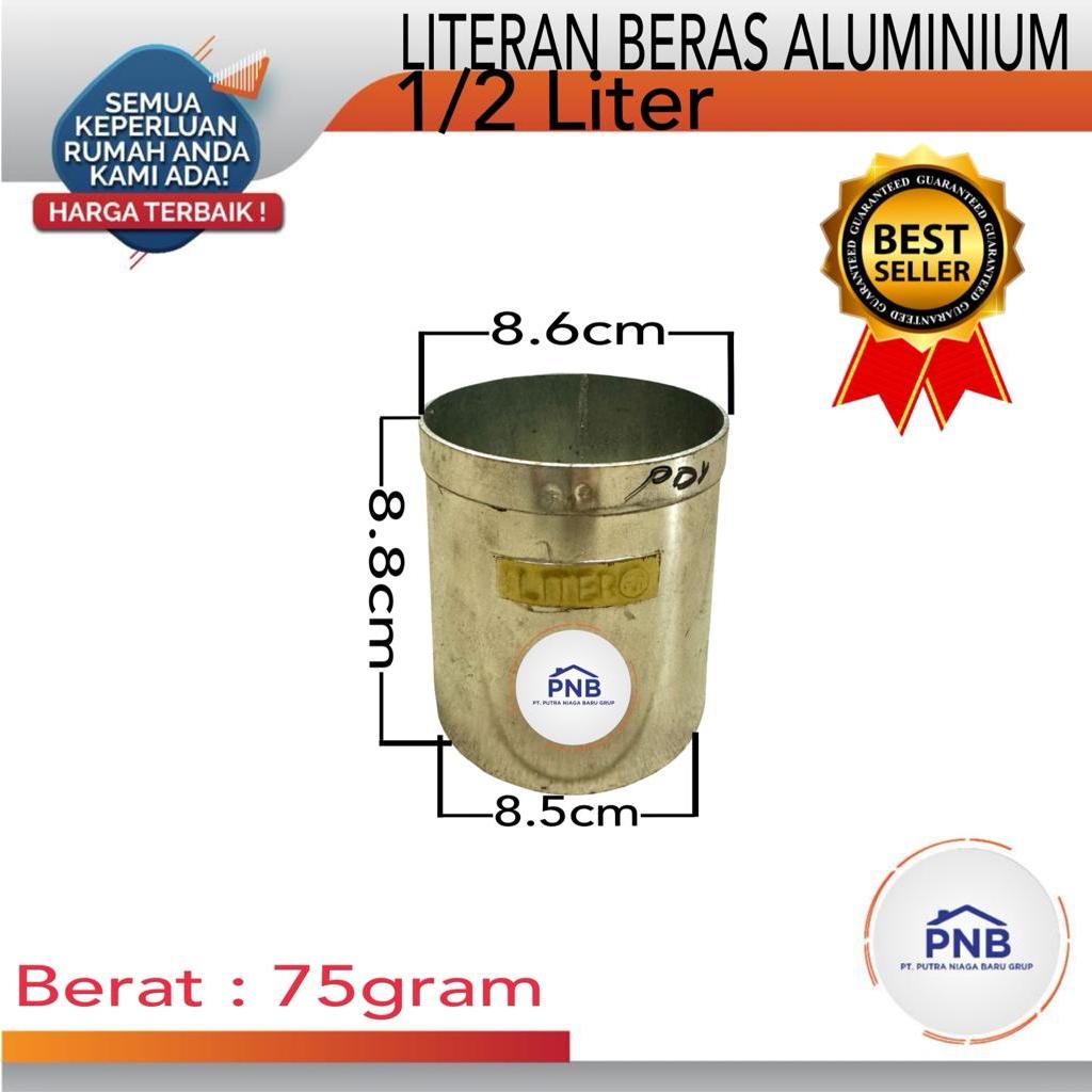 Literan Beras 1/2 Liter Tebal / Takaran Beras Setengah Liter / 0,5 Ltr