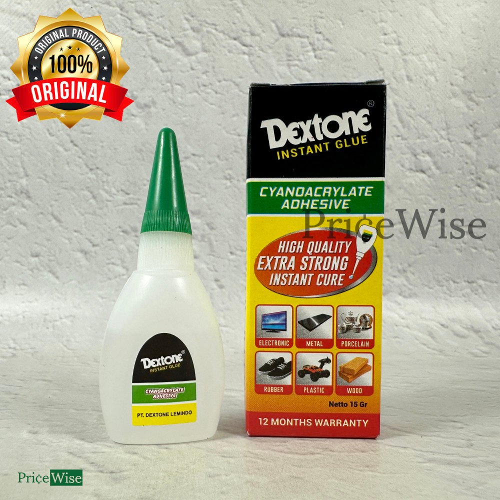 

Lem Tetes Instant Dextone / Cyandacrylate Adhesive