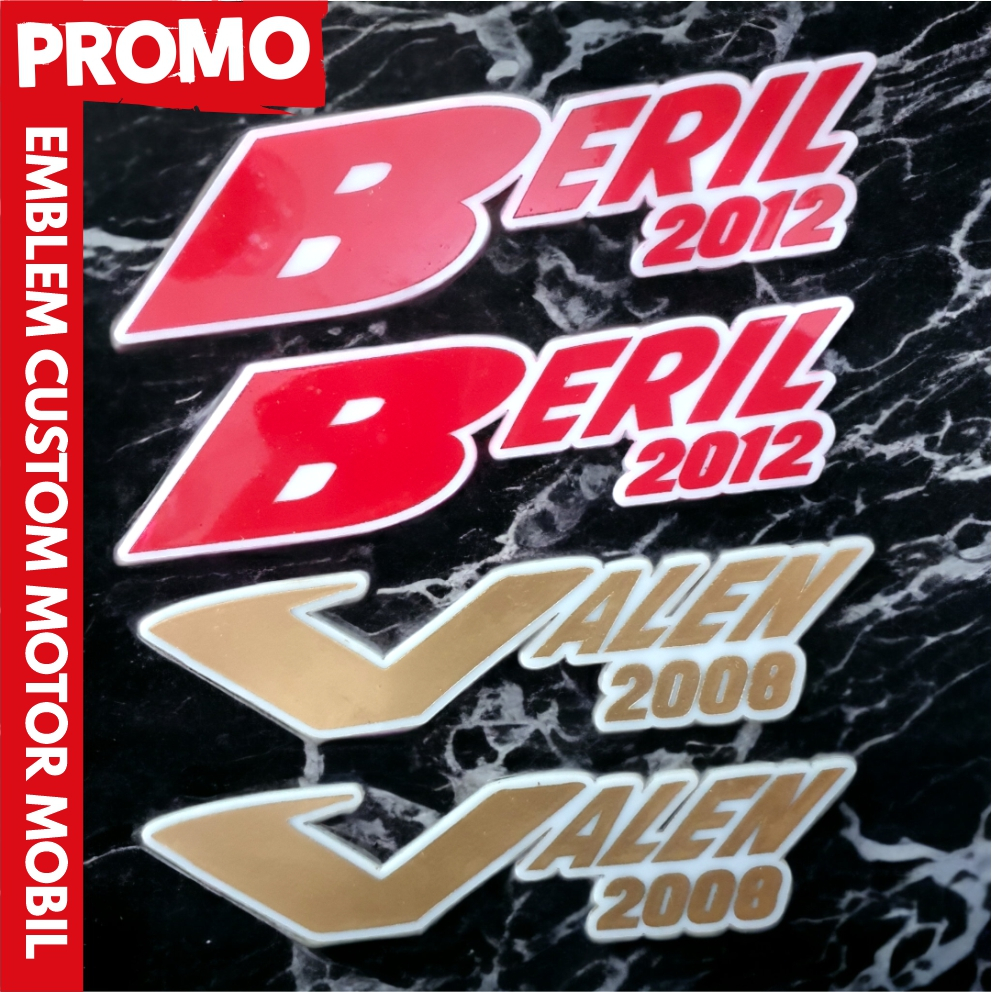 Emblem Motor Mobil Custom