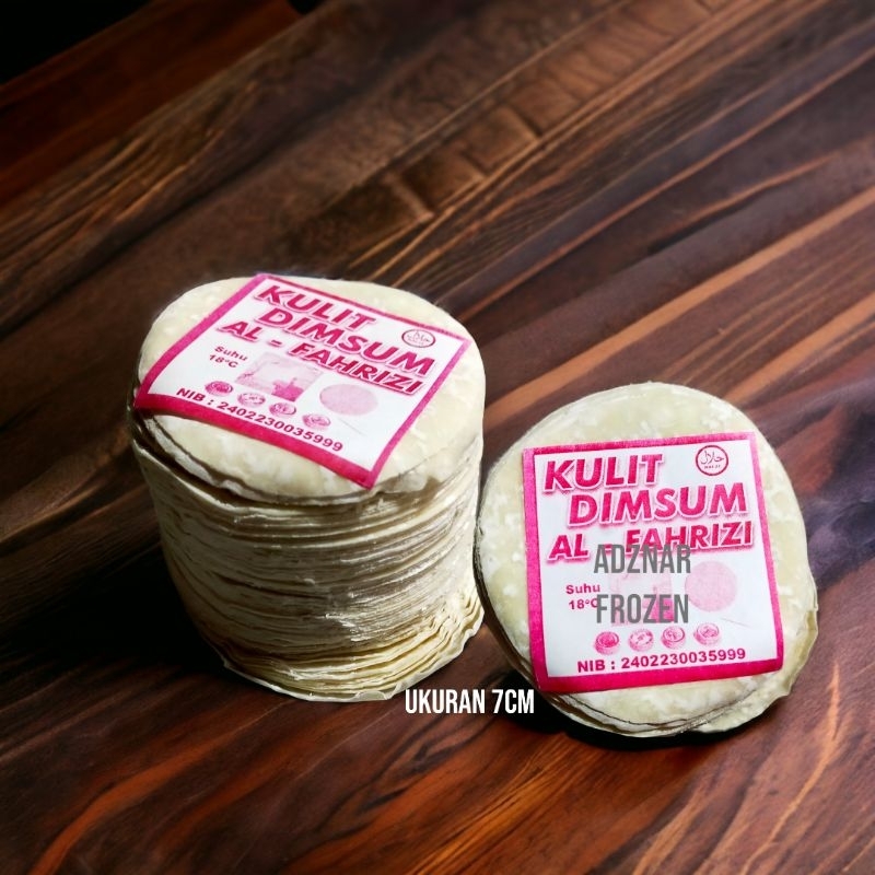 

KULIT DIMSUM BULAT 7CM / KULIT PANGSIT