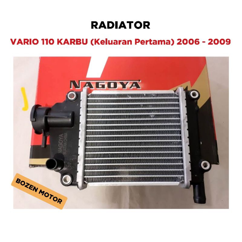 Radiator Vario 110 Karbu Lama 2006 2007 2008 2009 / Vario Keluaran Pertama / Nagoya / 1 Set Old CW