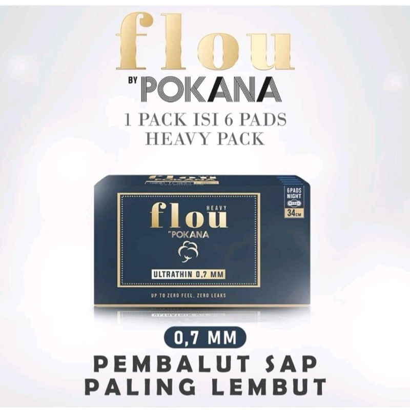 FLOU BY.POKANA PEMBALUT ULTRA THIN