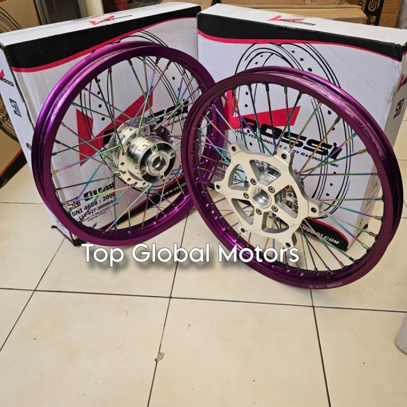 Velg Sonic150R Sepasang Rossi Original - Velg Pelek Sonic150R Sepasang