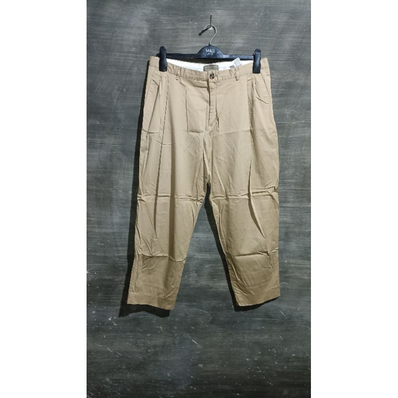 ZARA MAN CHINO FORMAL PANTS SECOND ORIGINAL
