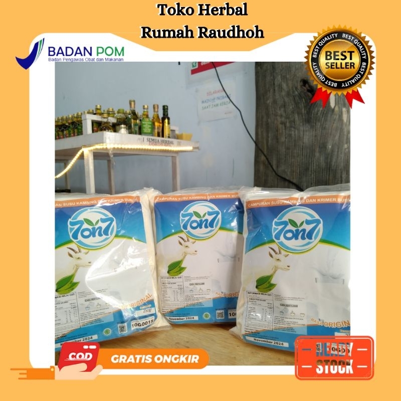 

SUSU KAMBING ETAWA 7ON7 ORIGINAL - SUSU ETAWA ORIGINAL 250GR