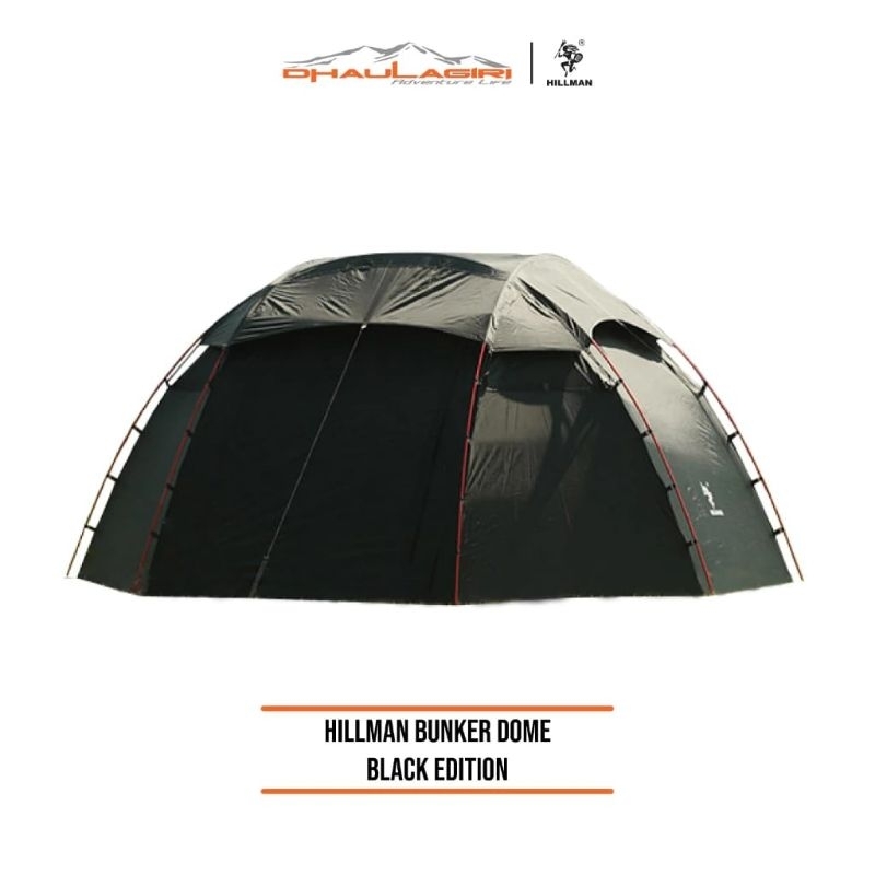 Tenda Hillman Bunker Dome Black - Tenda Ultralight Hillman Bunker