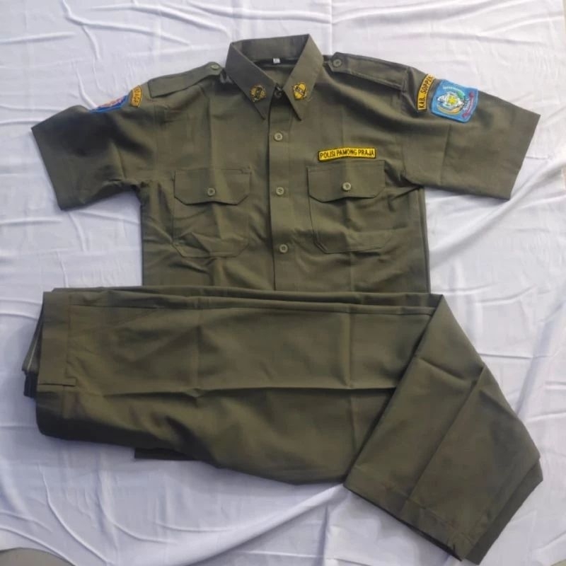 kemeja pdh pol pp,seragam pdh pol pp,baju kerja pdh pol pp,baju pol pp