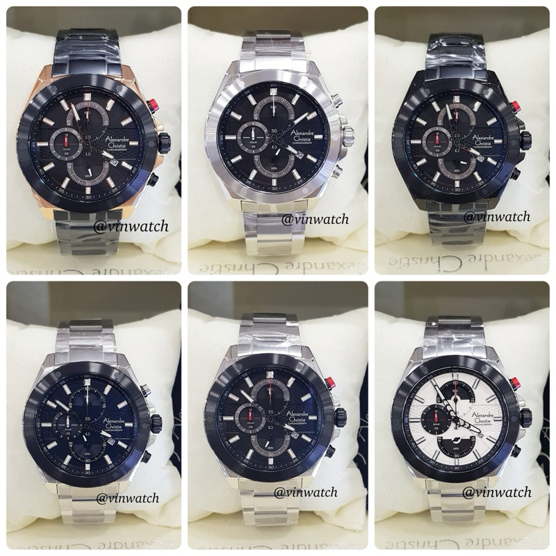 Jam Tangan Pria Alexandre Christie 6674