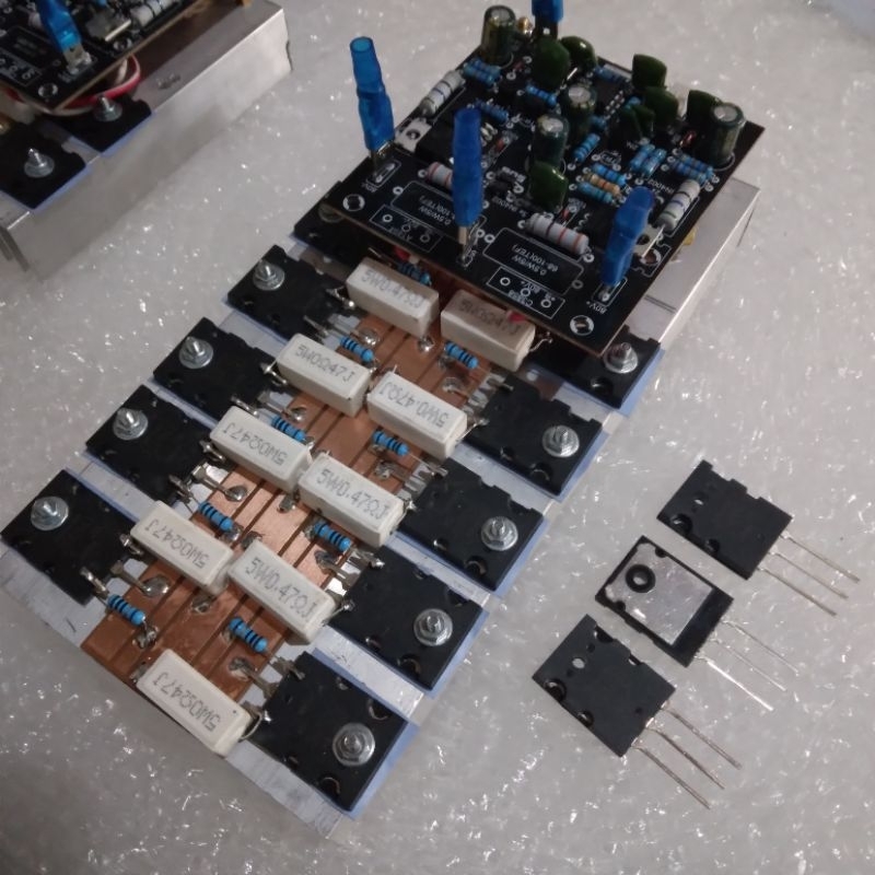 kit power amplifier driver socl 506 final 5 set transistor TOSHIBA original