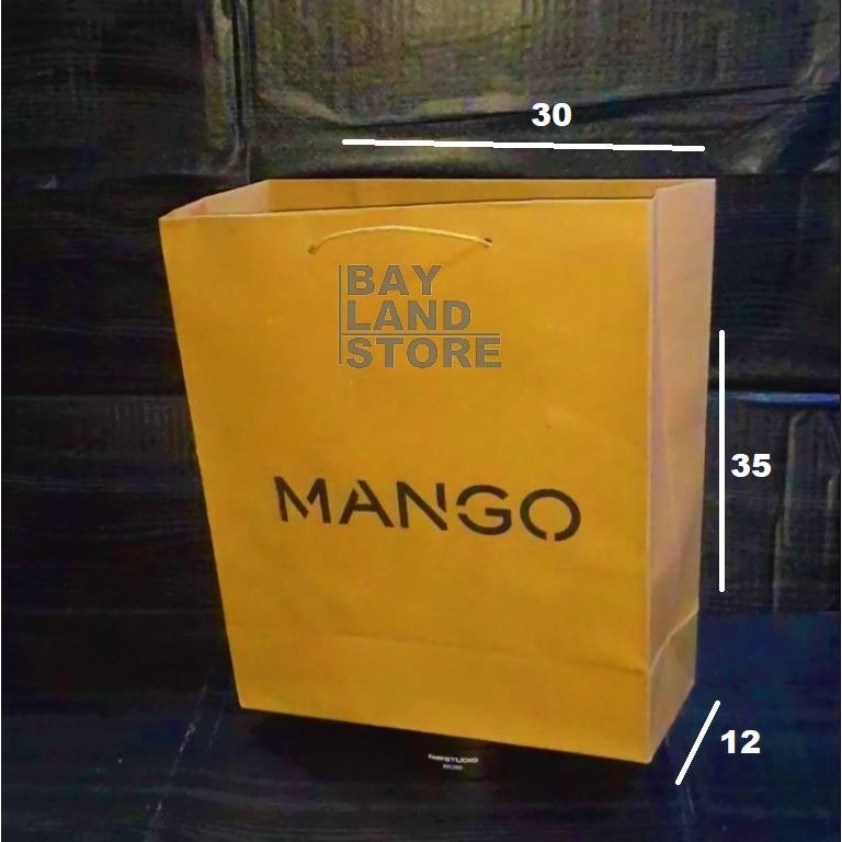 

Paper bag Mango coklat 30 x 35 x 12 Large
