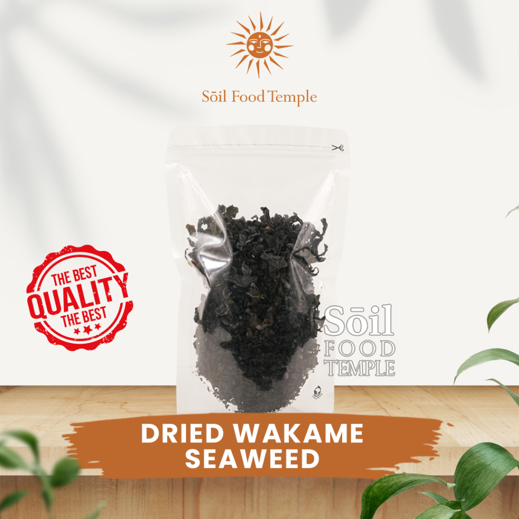 

Dried Wakame Seaweed - Rumput Laut Wakame Kering 100gr