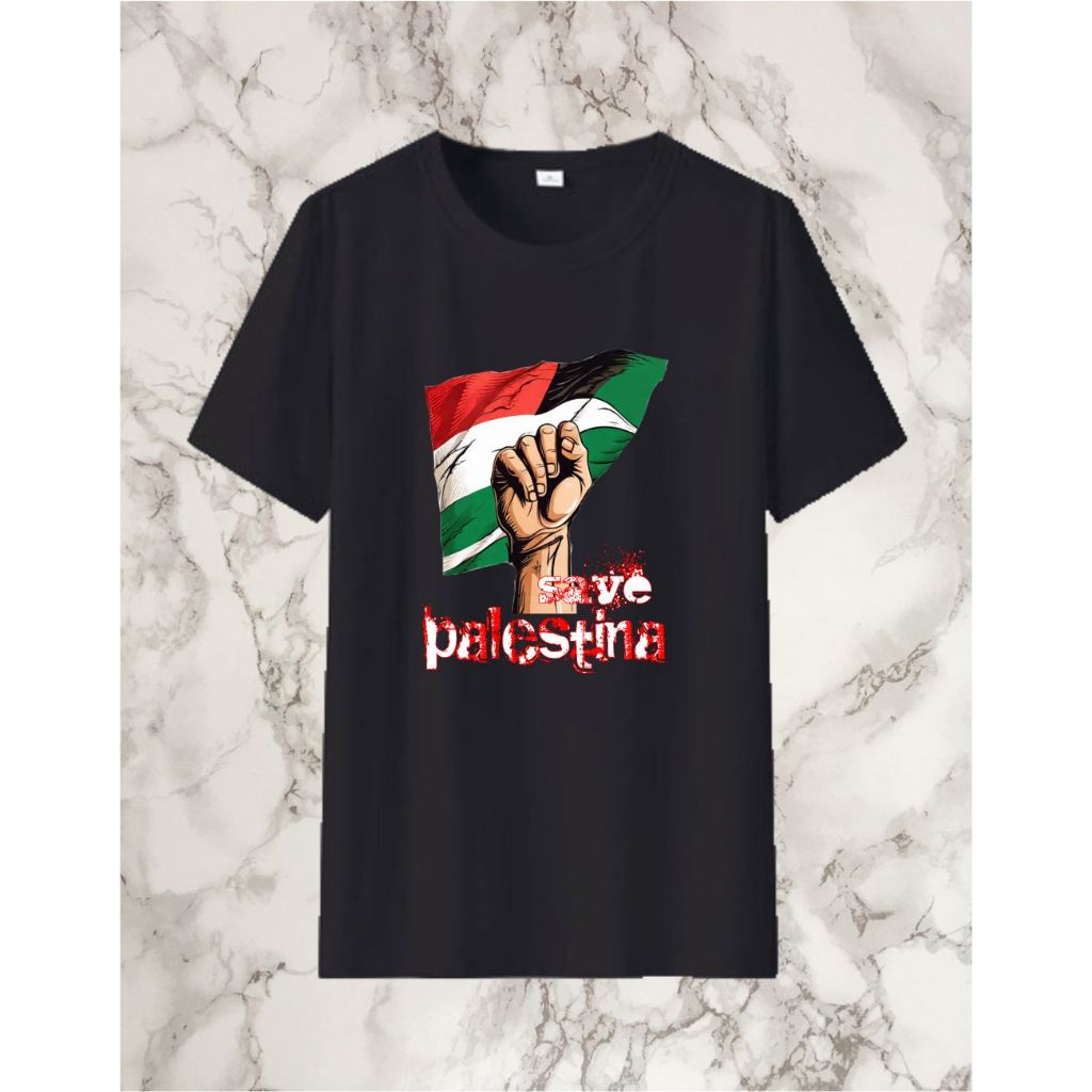 MARVELL SHOP | BAJU SAVE PALESTINA ANAK REMAJA | KAOS PALESTINA SAVE PALESTINE - KAOS GAZA PALESTINA
