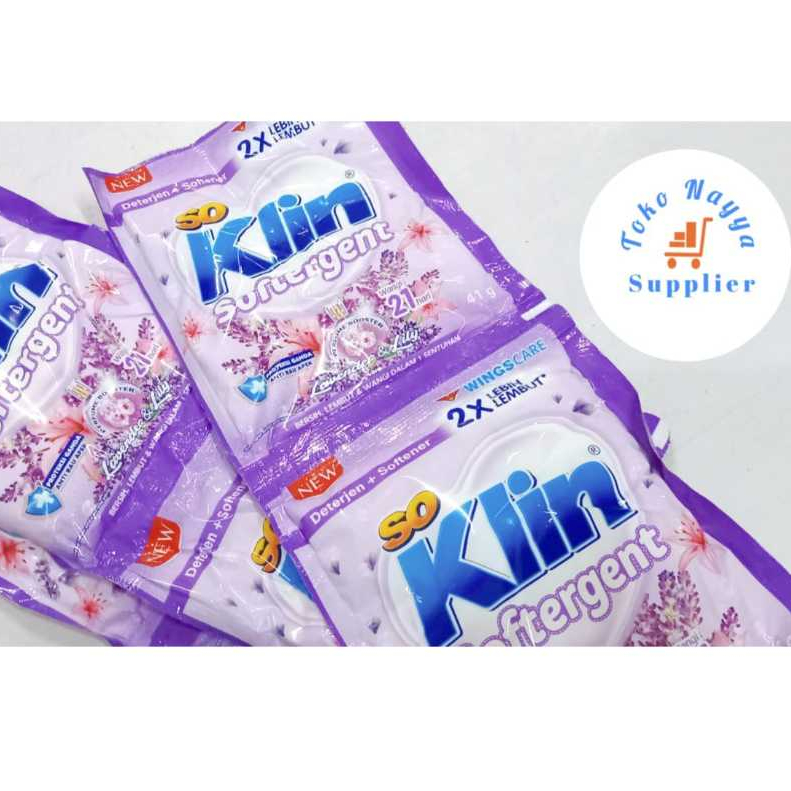 So Klin Softergen Bubuk Renceng | Bisa 1 Sachet