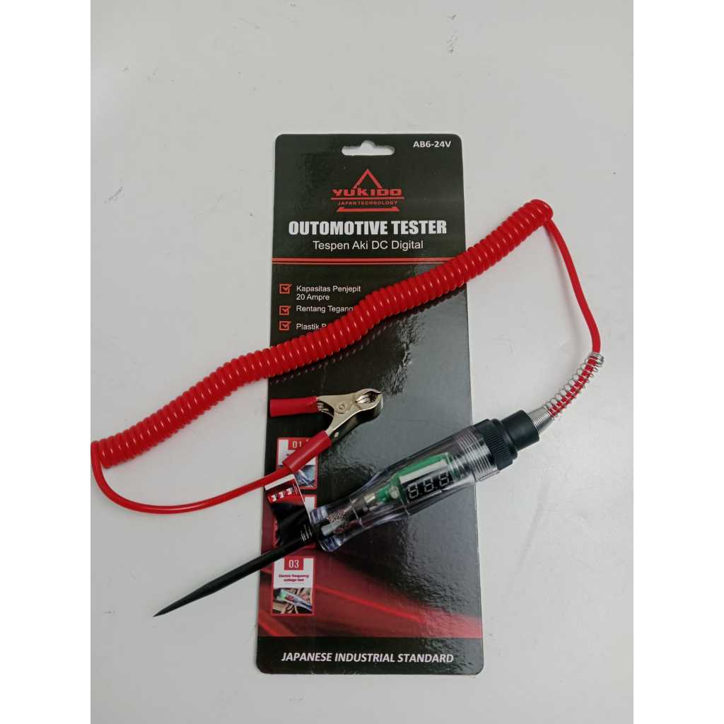 TESPEN DC DIGITAL 24V TESPEN TESTER AKI MOBIL MOTOR DIGITAL