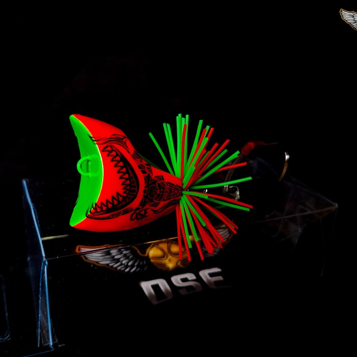 Jaws Frog Mini 3cm Ose Nusantara snakehead lure Umpan Casting Gabus Toman Handmade Boytep