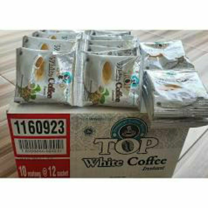 

Kopi TOP White Coffee [30 gram/120 sachet / 1 Karton ]