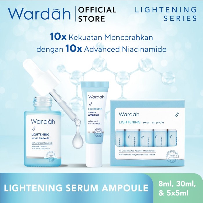WARDAH Lightening Serum Ampoule (Kemasan Baru)