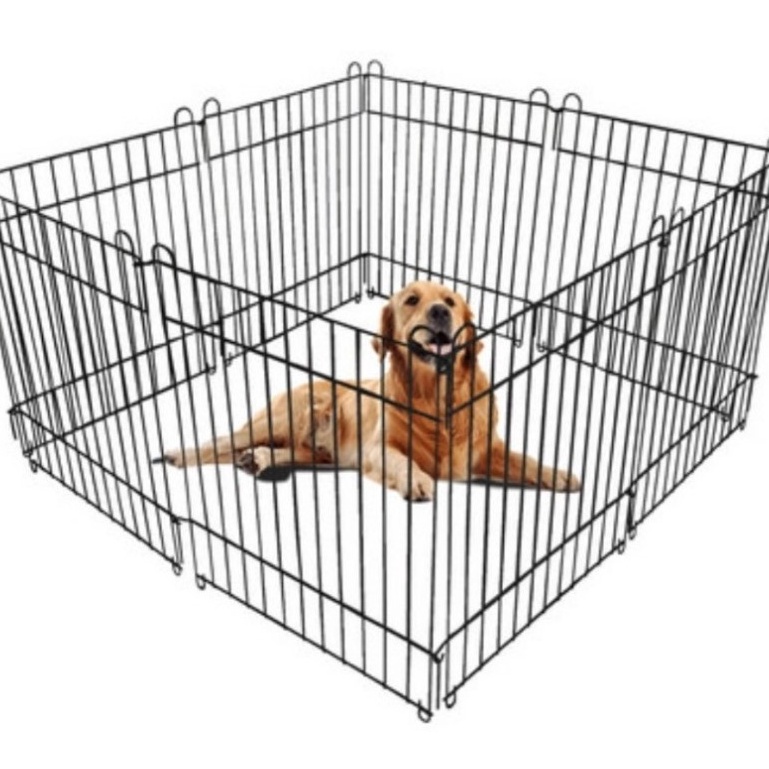 FLFF2651 Terlaku... KANDANG PAGAR BESI KELINCI ANJING KUCINg satuan