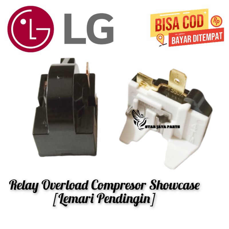 Relay Ptc Overload Showcase LG / Lemari Pendingin LG