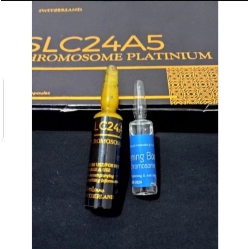 paket hemat CHROMOSOME platinum+whitening booster...