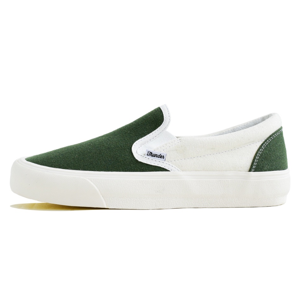 Lariz Sepatu Thunderbear - Slip On Voltaire GF Green