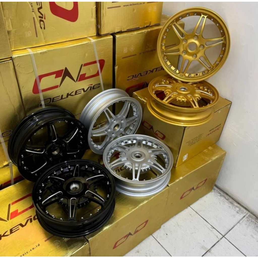 Velg Delkevic Drag Vespa Sprint Primavera LX S S12 Ring12 Velg Racing DND Vespa Sprint Primavera LX 
