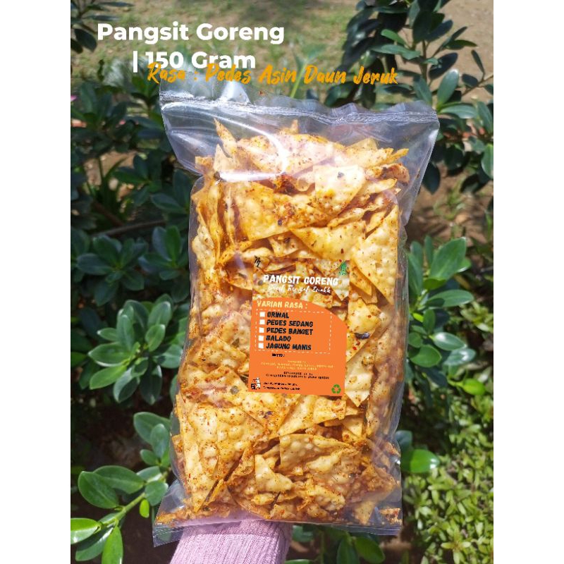 

PANGSIT GORENG | Kemasan: 150Gram | Bisa Request Varian Rasa