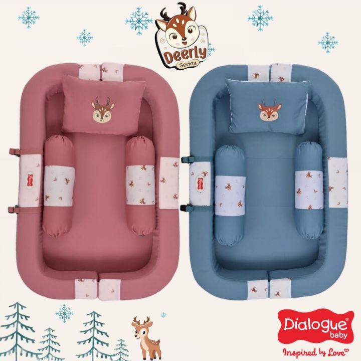 Dialogue Baby Kasur Bayi Sofa + Kelambu Deerly Series - Baby Mattress + Mosquito Net