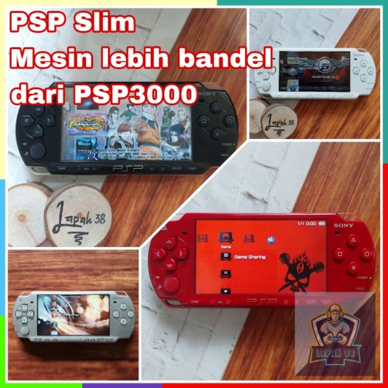 PSP Slim cfw - Bisa main game PSP PS1 Sega Snes Snes GBA