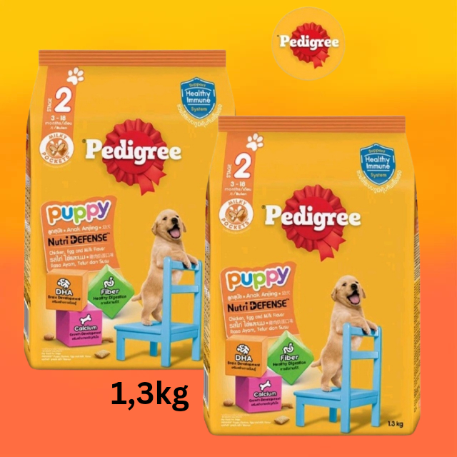 PEDIGREE PUPPY 1,3kg MAKANAN ANJING PUPPY DRY FOOD