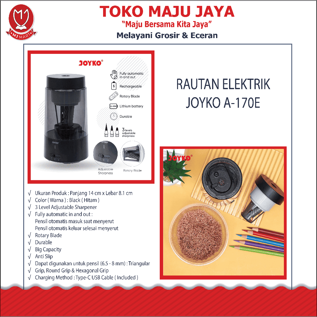 

RAUTAN ELEKTRIK JOYKO A-170E