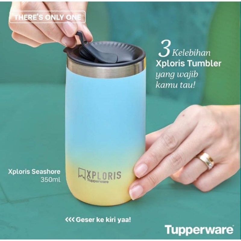 Thermos Tupperware XPLORIS THERMAL TUMBLER 350ML & 1,2L