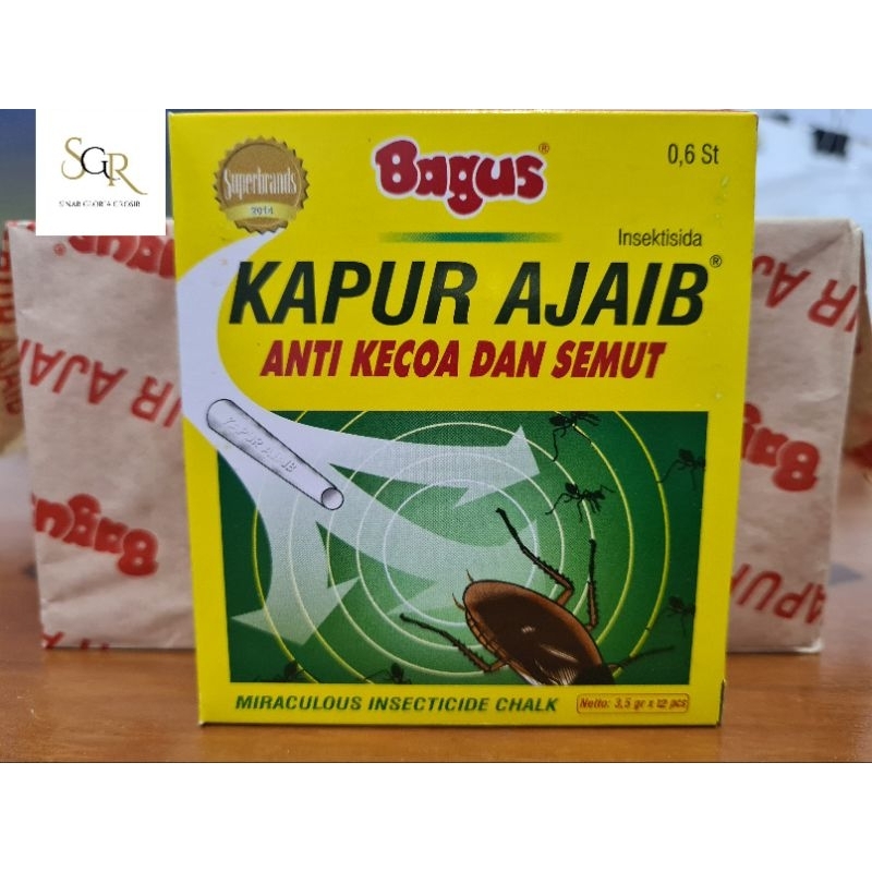 (1slop) KAPUR AJAIB BAGUS @6 pak