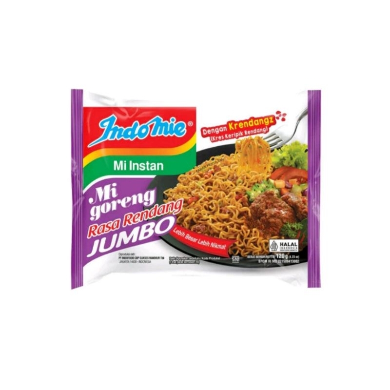 

Indomie Goreng Jumbo Rasa Rendang