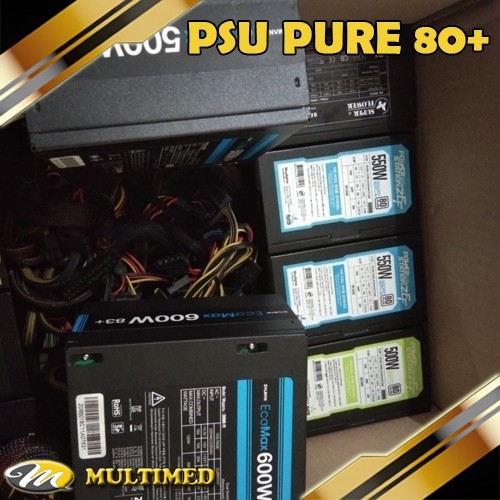 PROMO PSU Pure 500Watt 80+ | 600Watt 80+ Joss