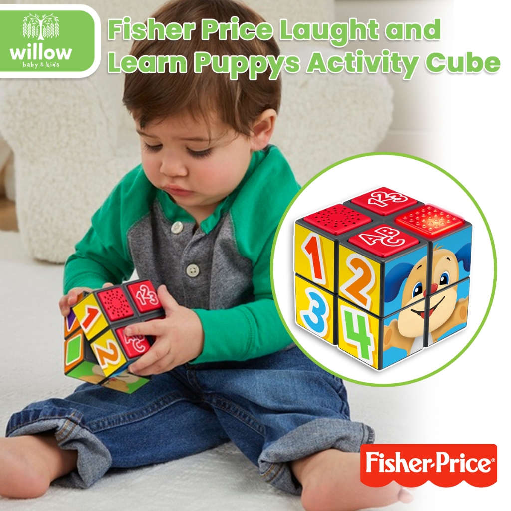 Mainan Edukasi - Fisher Price Laught & Learn Puppys Activity Cube
