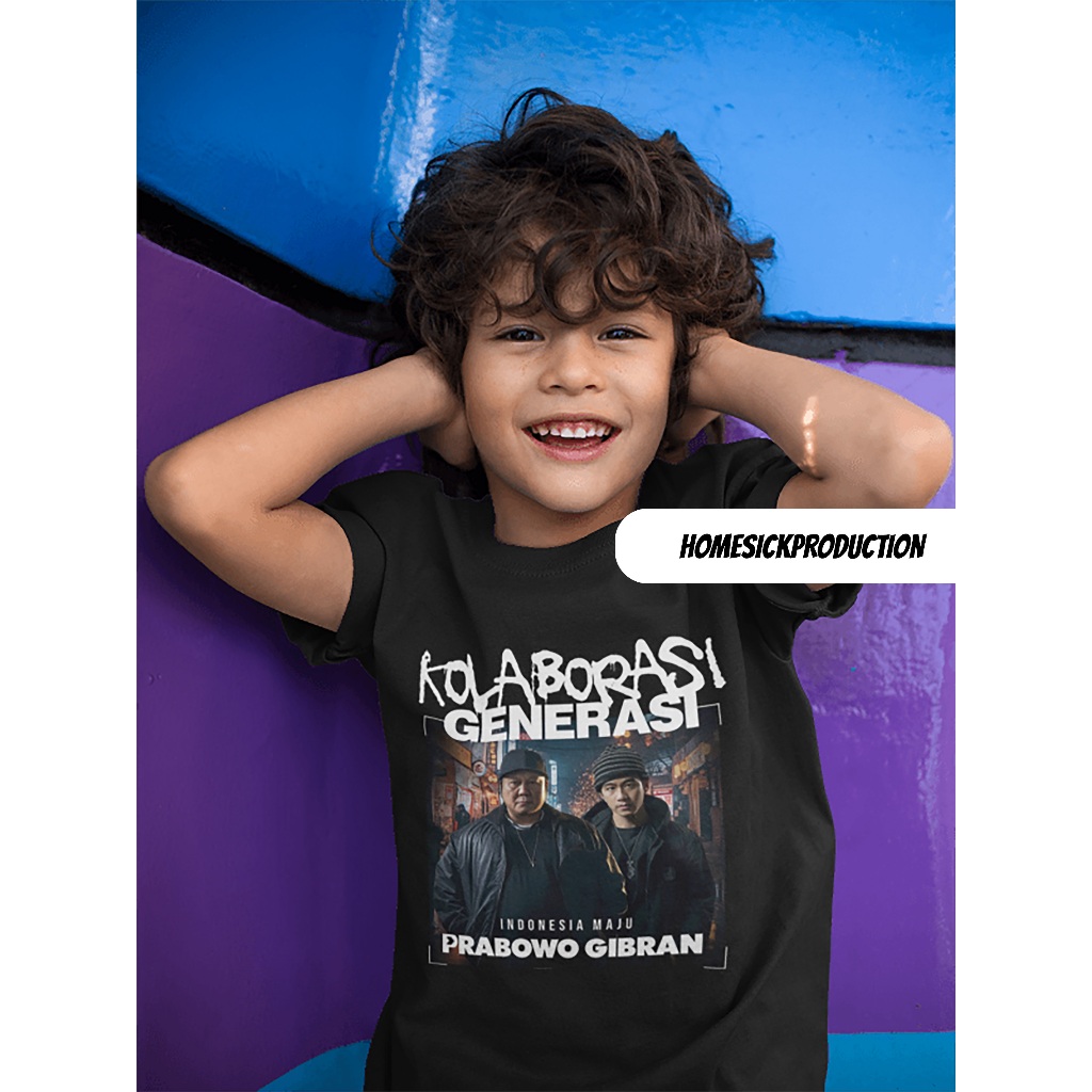 KAOS ANAK KOALISI INDONESIA MAJU / PREMIUM / RELAWAN