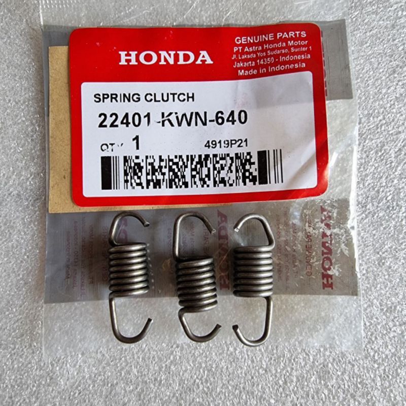 Per Cvt Kampas Ganda KWN Vario 125 1Set 3Pcs