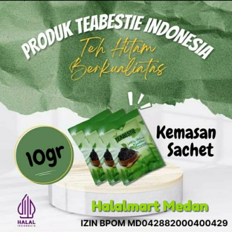 

TEABESTIE TEA BESTIE TEH HITAM BLACK TEA PREMIUM UNTUK DIET DETOX DAN PENYAKIT LAINNYA