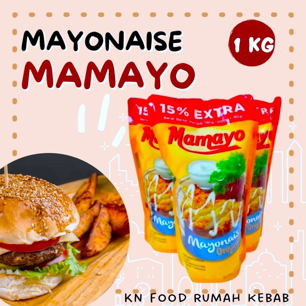 

Mayonaise Mamayo 1000 Gram