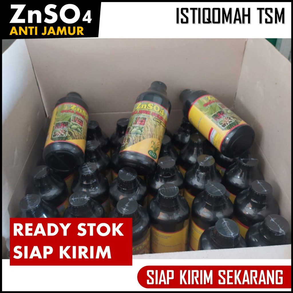 ZNSO4 500 ML Pupuk Cabe Anti Daun Kuning Keriting - Pupuk Organik Tanaman Tingkatkan Kekebalan