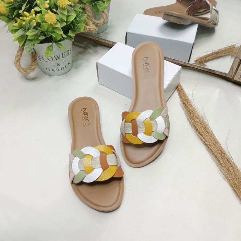 Sandal kulit wanita/sandal kulit/ sandal papirut