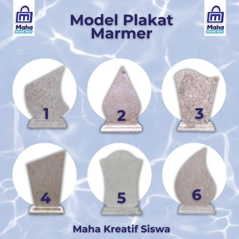 PLAKAT MARMER CUSTOM/VANDEL MARMER MURAH