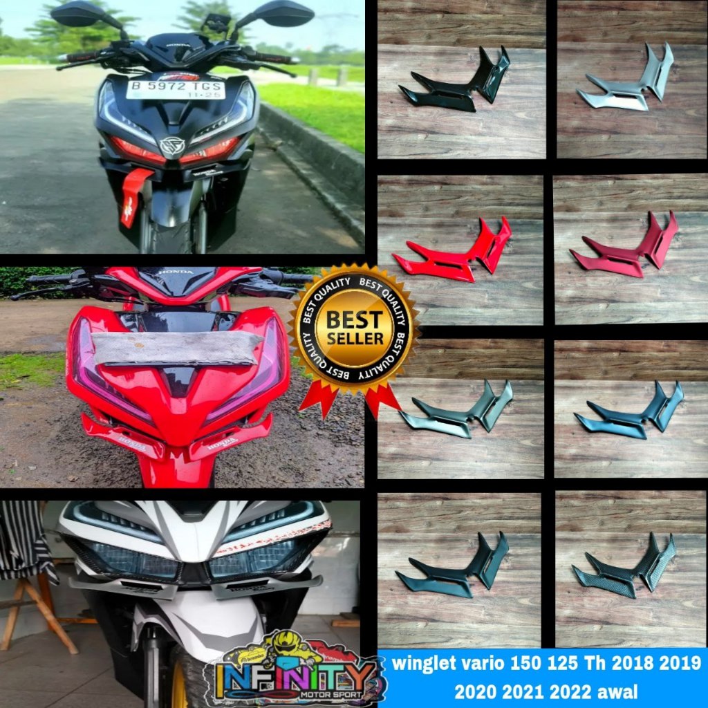 WINGLET VARIO 150 125 WINGLET NEW VARIO 150 125 2018 2019 2020 2021 2022 AWAL